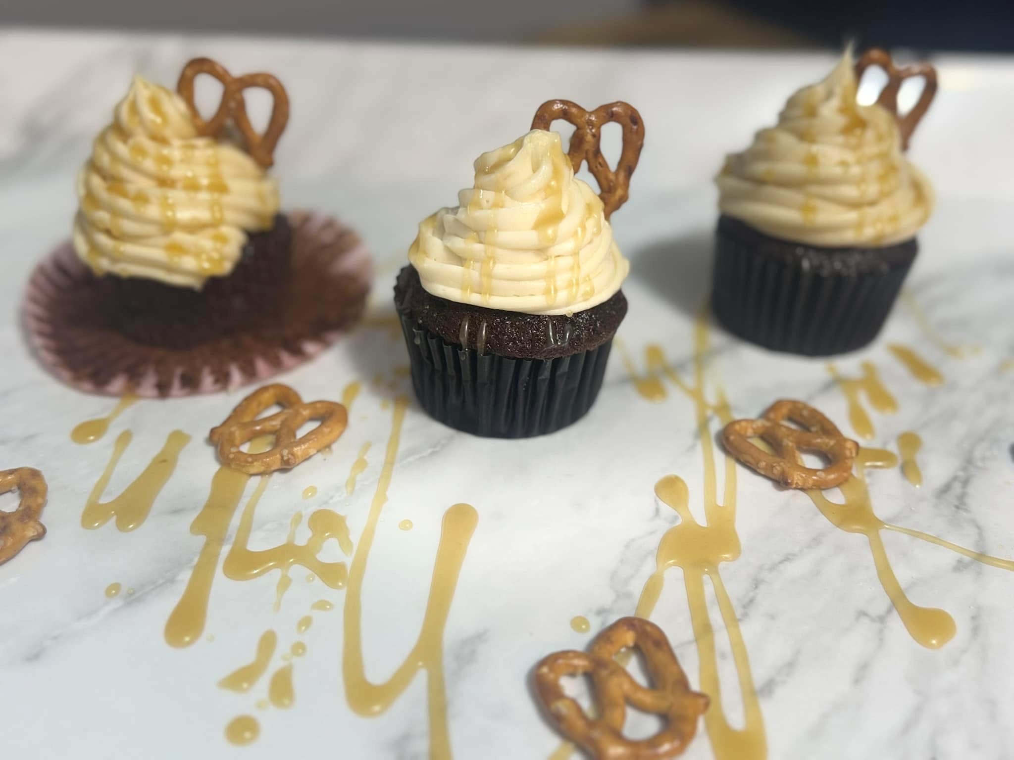 Salted Caramel Cupcakes